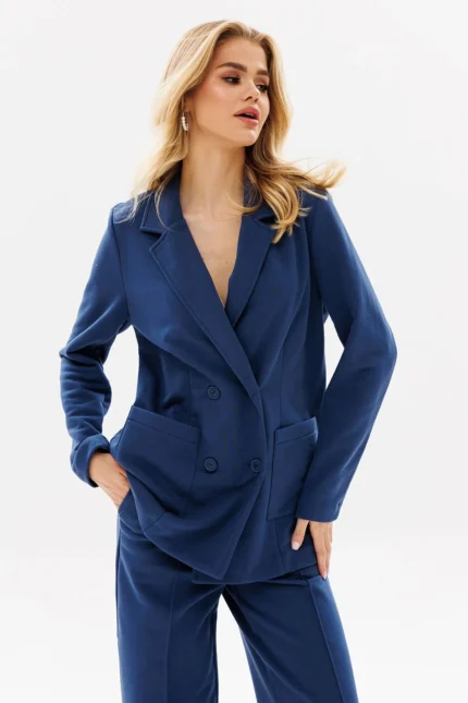 Классический двубортный жакет