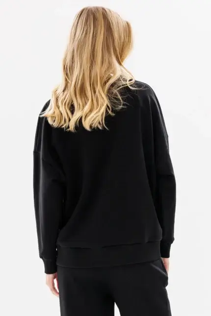 Черный свитшот