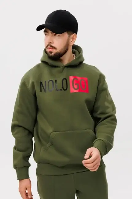 Худи с дизайнерской печатью “noloGO”