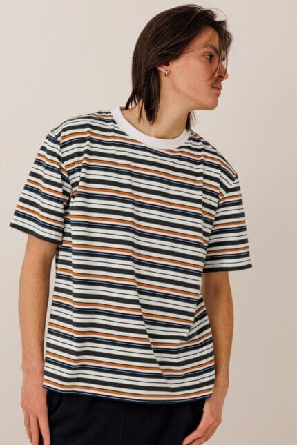Мужская футболка в полоску